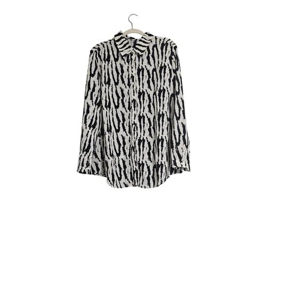 Zebra print oversized shirt - Picture 1 of 5